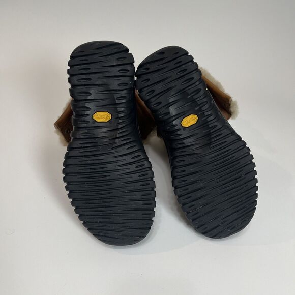 UGG Women's Adirondack II Snow Boots 5469 Chestnut Brown Size 6 - Picture 6 of 7